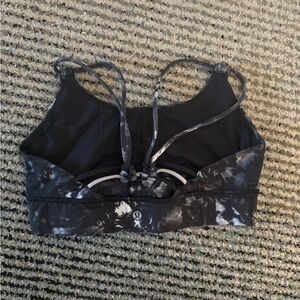 lululemon athletica Black and Gray Intimates Bra